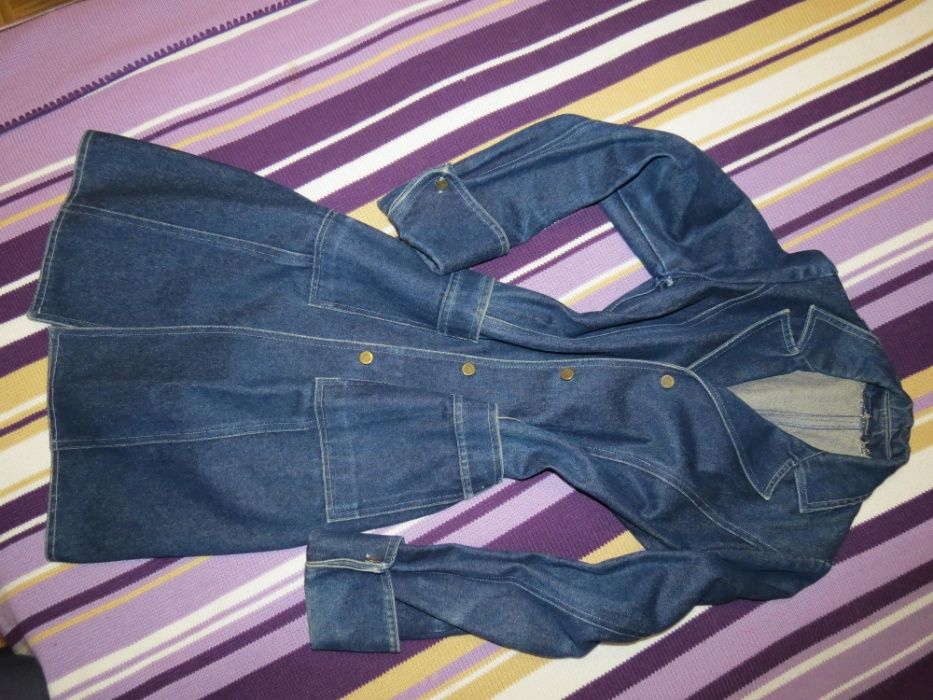 тренч джинсовый Отс