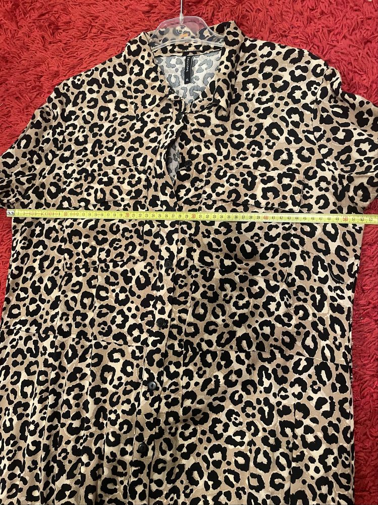 Rochie maxi Calliope animal print potrivita L