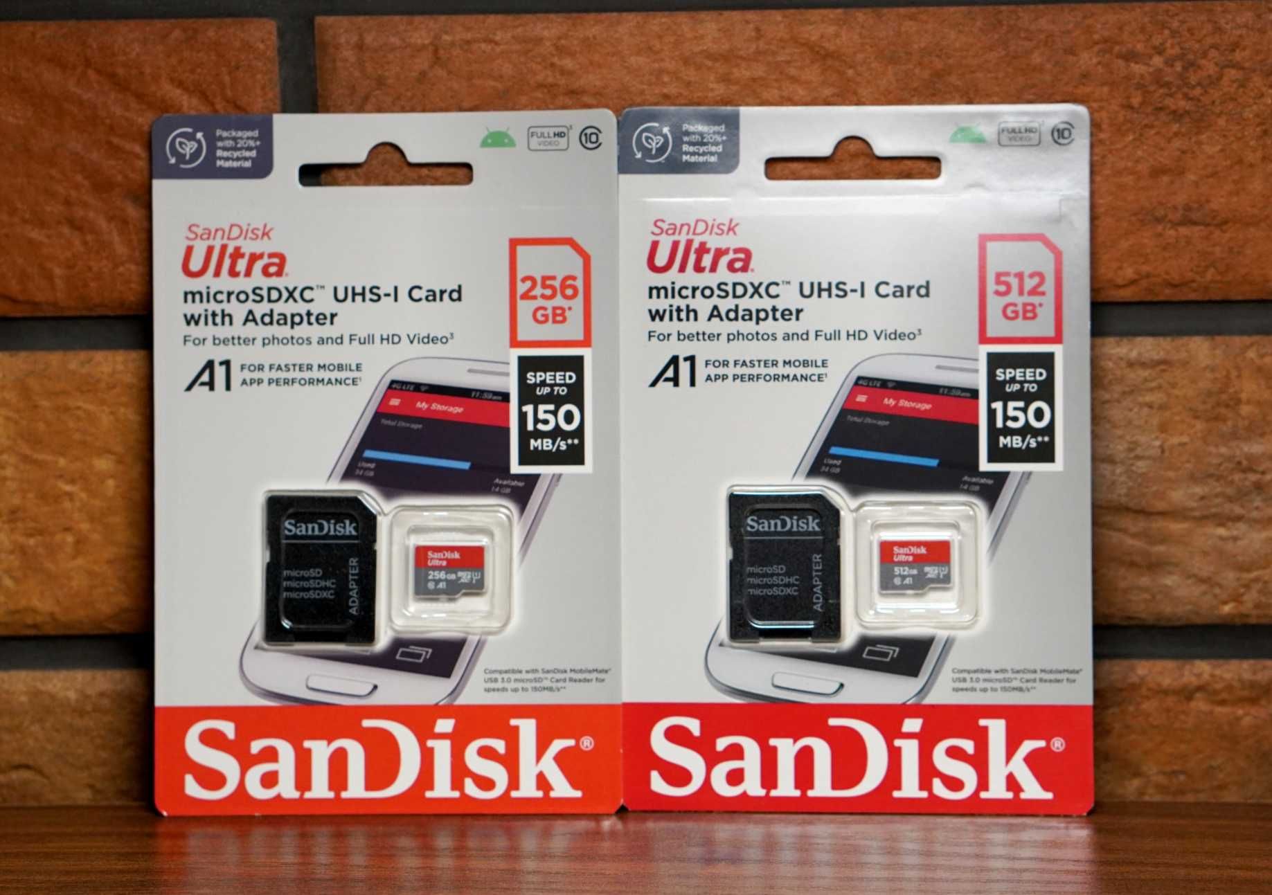 SanDisk Ultra 512GB MicroSD 150MB/s | Доставка [Оригинал США]