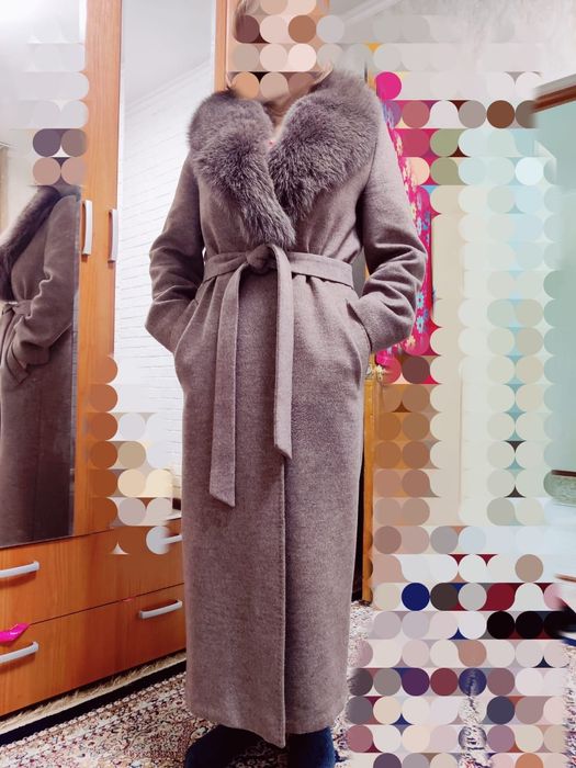 Пальто кашемировое