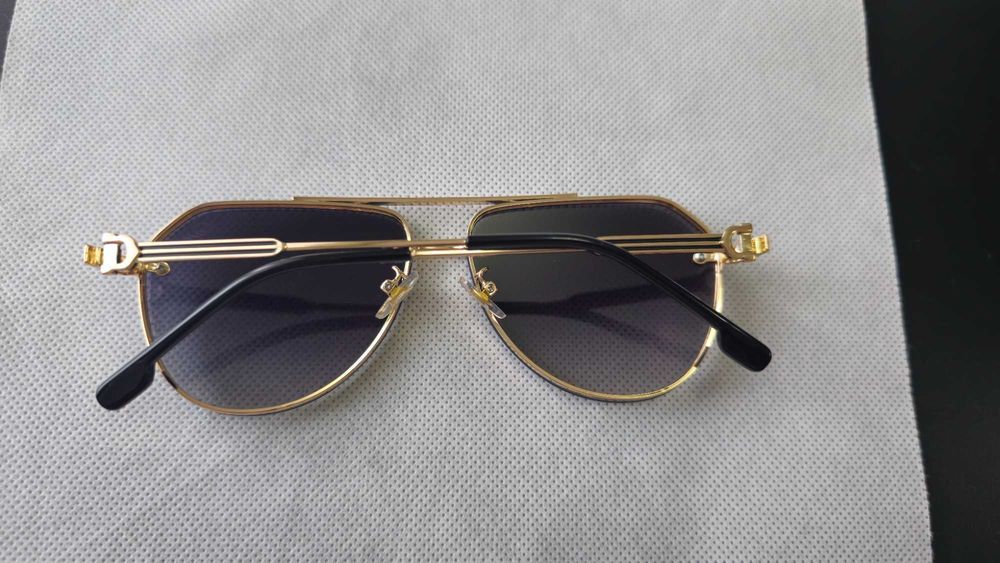 Ochelari de soare Cartier rama aurire
