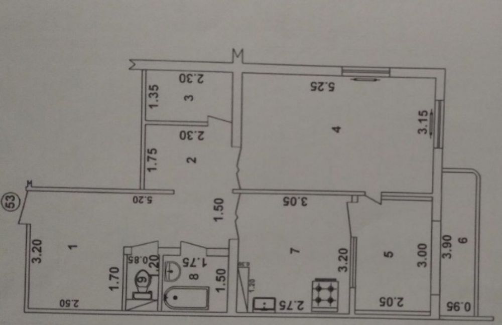 Продаётся квартира против базар Куйлюк. Рядом Компас