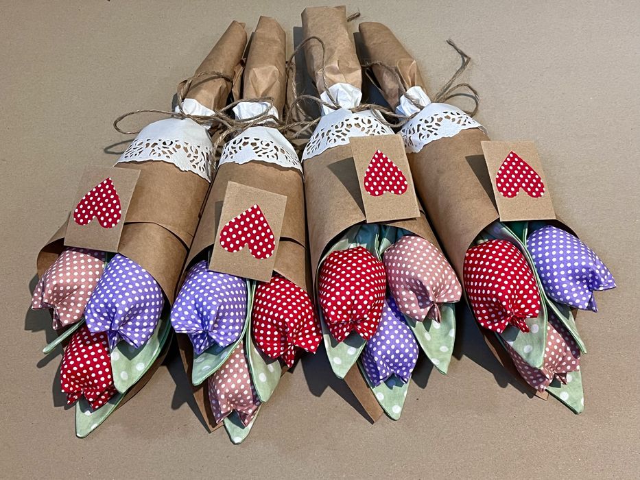 текстилни лалета  Ръчна Изработка  Лалета от плат