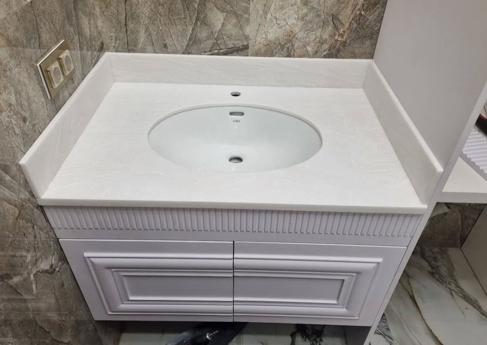 Столешницы на ванную