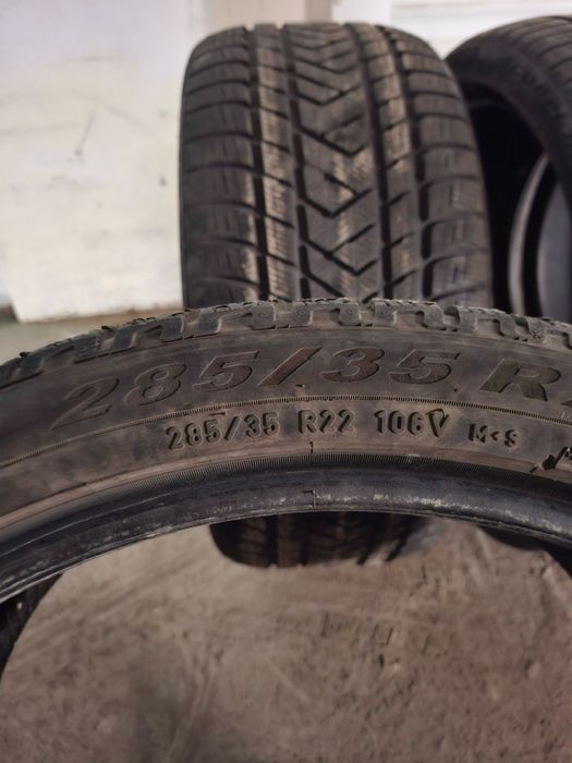 Продавам зимни гуми 285/35/22” Пирели Спорт зимни