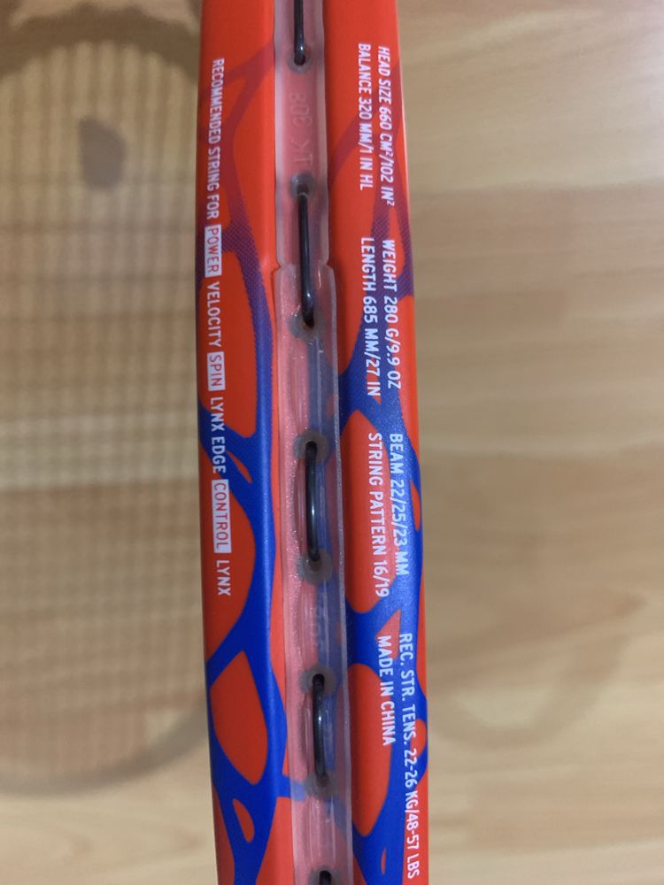 Babolat pure drive and Head Radical S