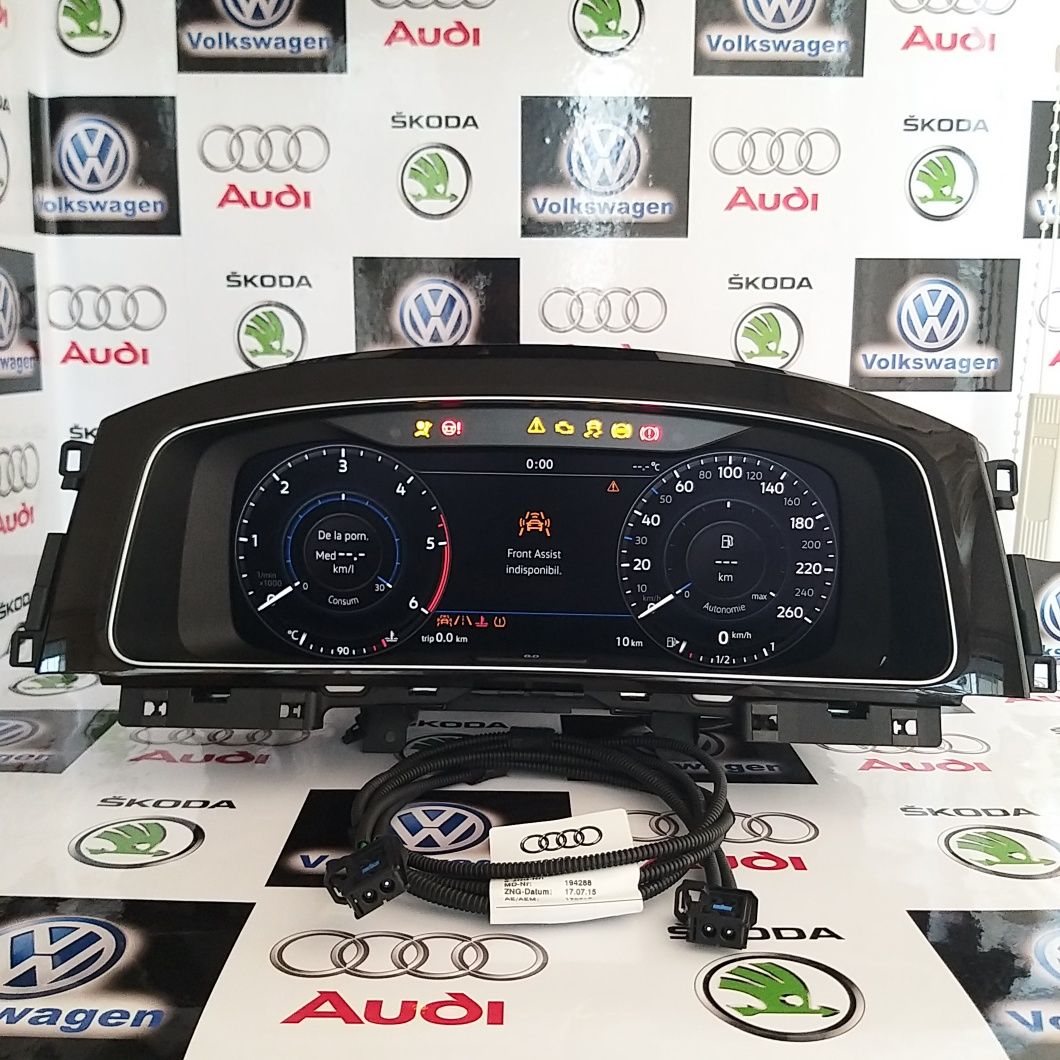 Ceasuri ceas bord  digitale originale plasma Virtual Cockpit Vw Golf 7