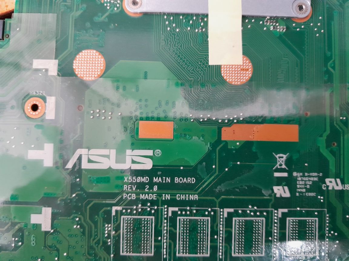 Placă de bază Asus x552m+procesor QuadCore 2.16 Mhz