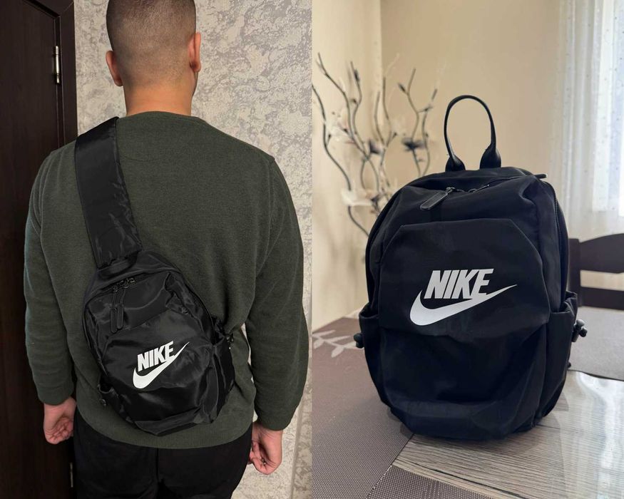 Раничка чанта Nike в черно