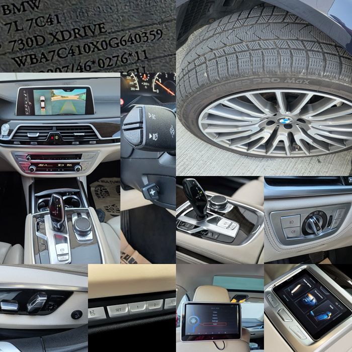 Bmw Seria7 G 11 730Xd 3.0d 256cp masaj Trapa  Full schimb variante