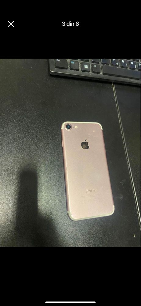 Vand/schimb iphone 7 rose gold de 128gb