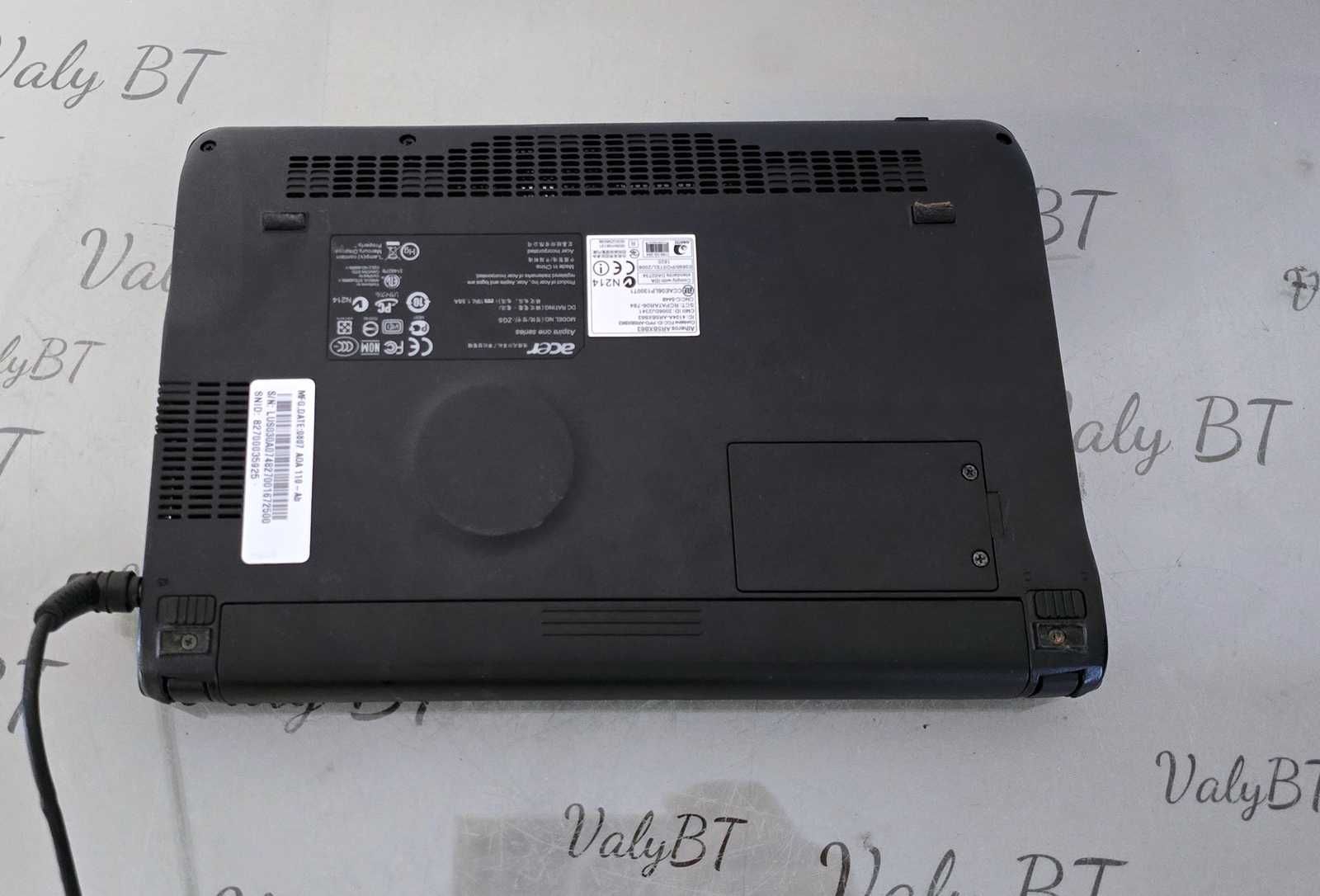 Laptop miniAcer Aspire One ZG5 Blue - 10 inch - functional instalat