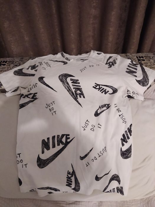 Nike Just Do It тениска - Бяла