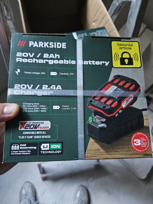 Батерия и зарядно Parkside