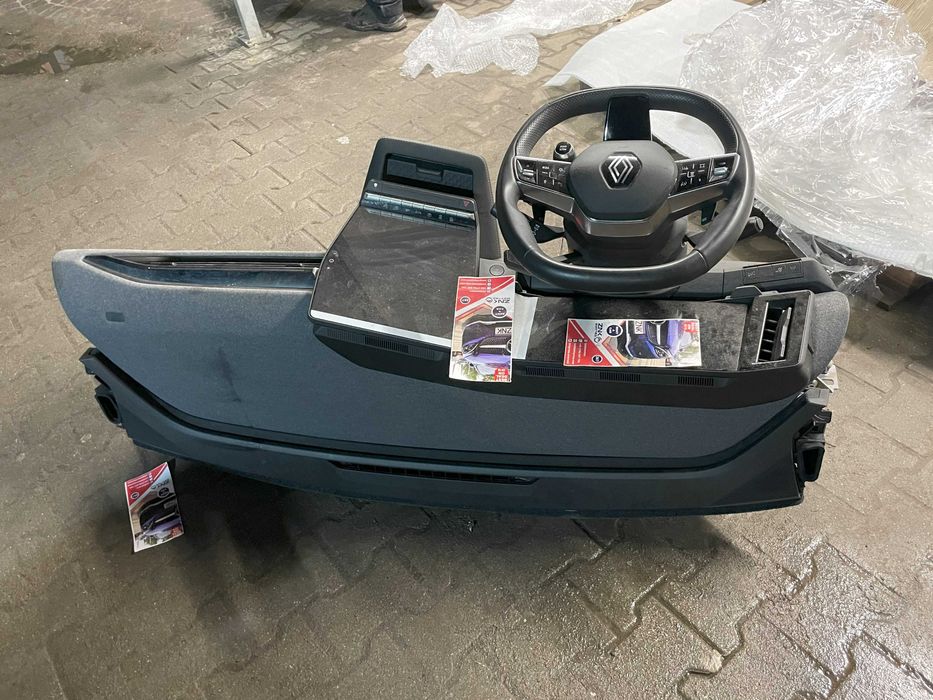 Renault Megane E Tech electric EV - kit airbag - plansa bord - centuri