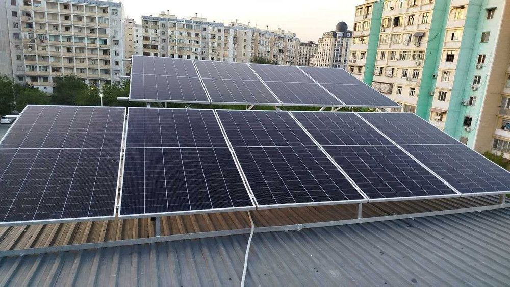 Quyosh panel podkluch ustanovka - установка солнечных панелей