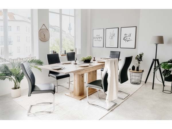 Разтегателна трапезна маса от дъб "Хайделберг"