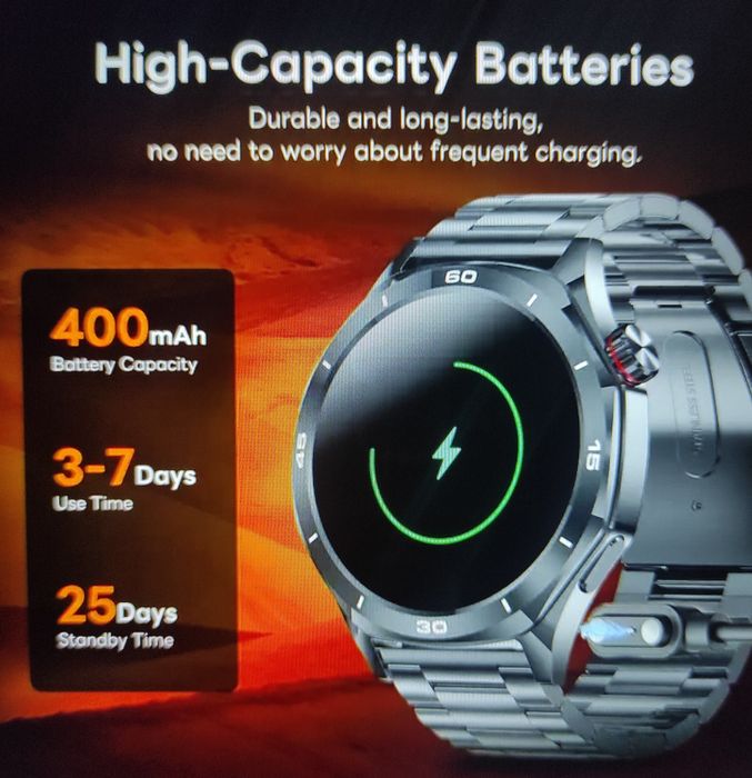 Мъжки водоустойчив смарт часовник