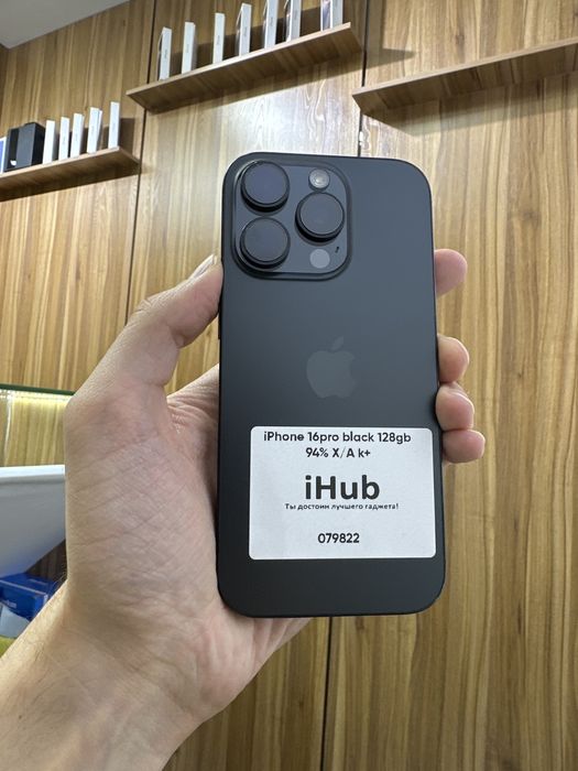iphone 16pro black 128gb