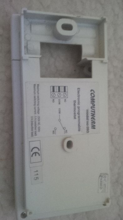 Termostat cu fir si fara