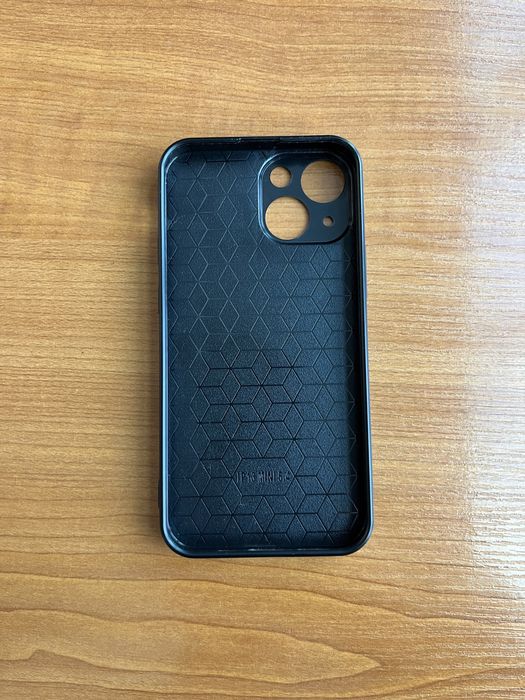 Стилен кейс с кожен гръб за iPhone 13 mini