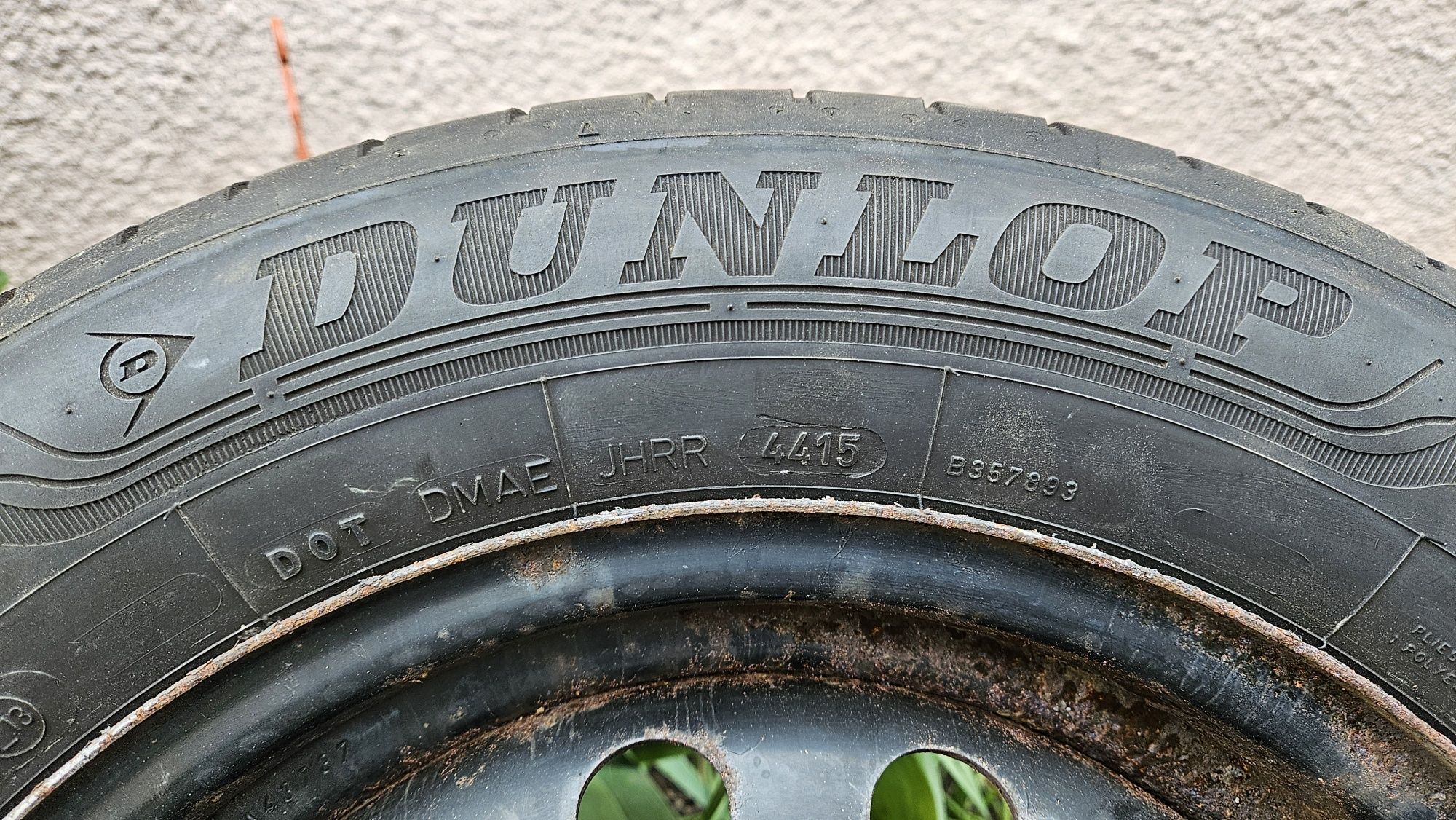 Dunlop vara 195.65.15 cu jante 5x114.3 - Hyundai