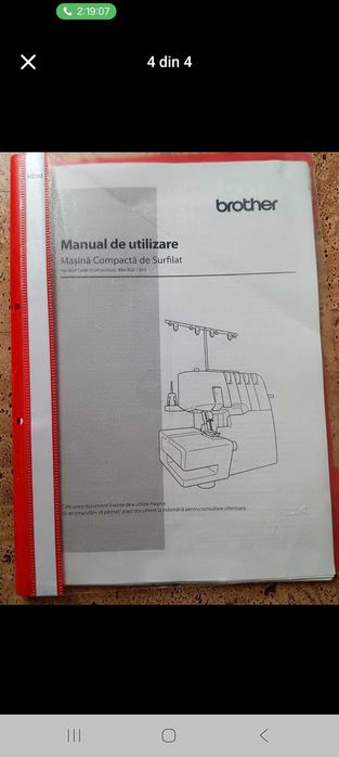 Mașină de surfilat brother 2014D