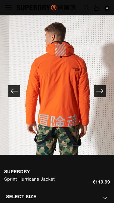 Geaca Superdry Sprint Hurricane