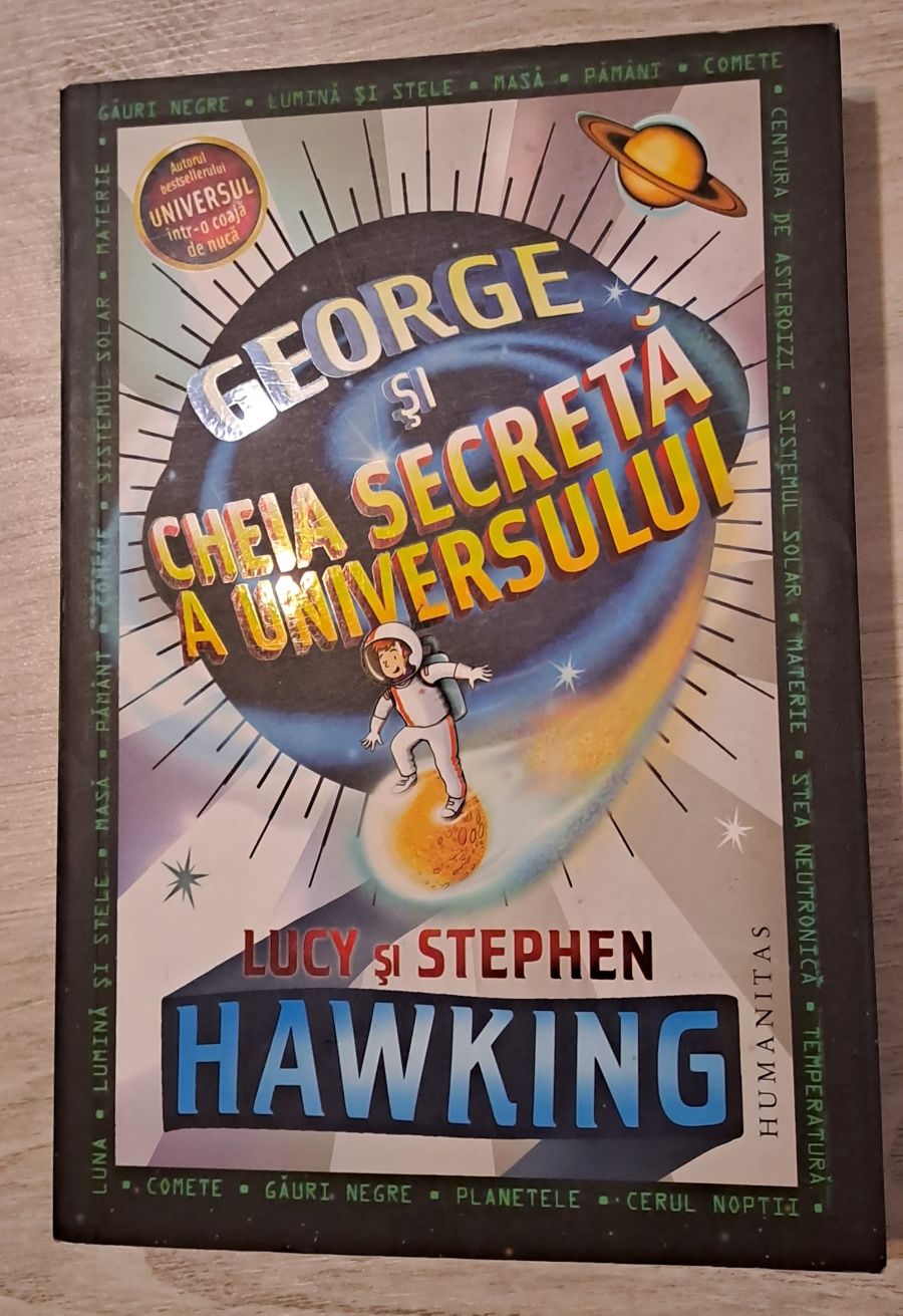 Primele 3 volume din seria George de Stephen Hawking