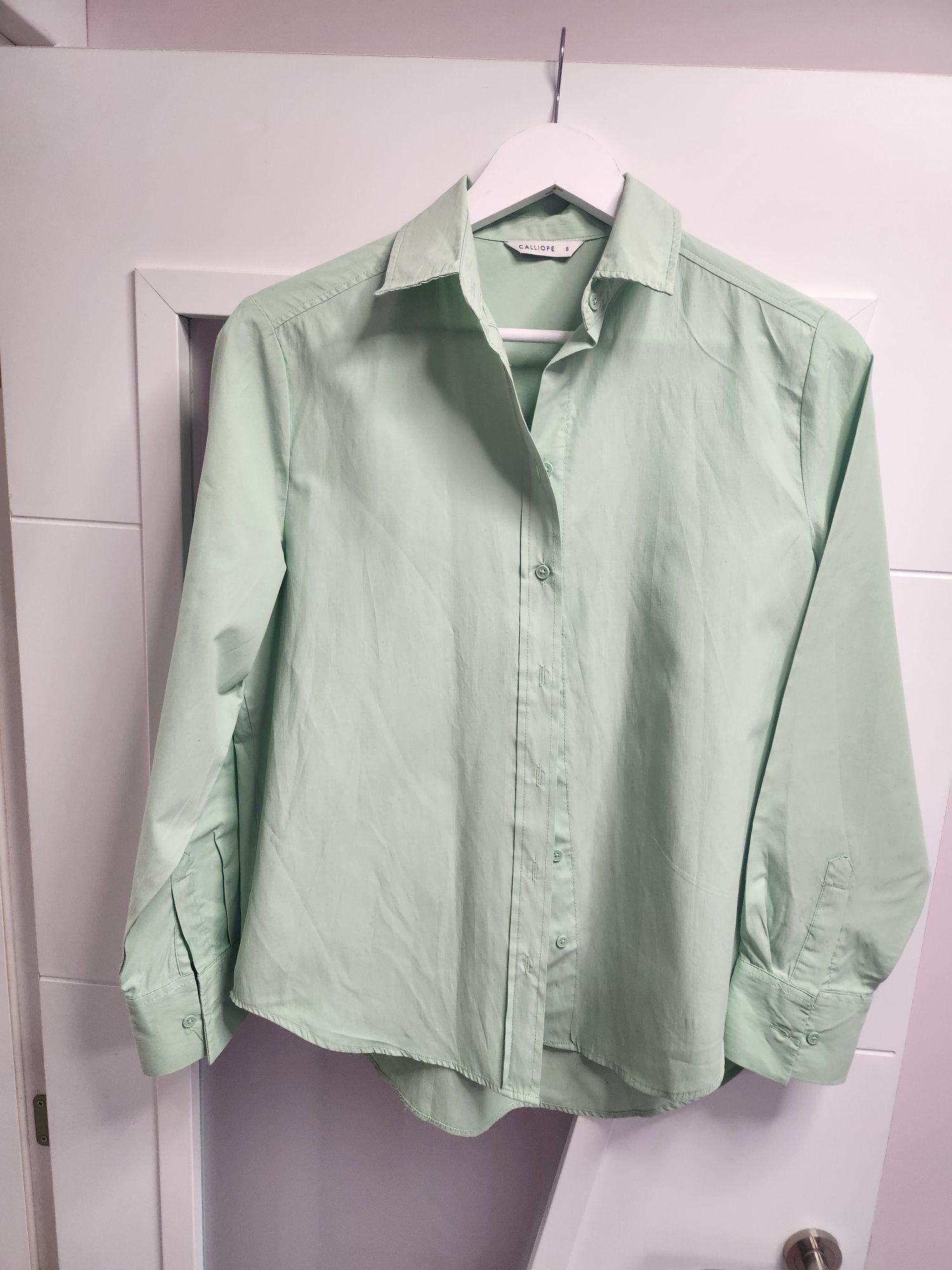 Дамска риза, Calliope, размер S - (синя, зелена)