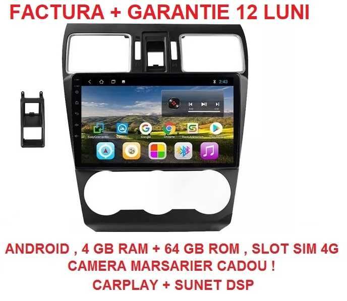 Navigatie Subaru Forester ( 2012 - 2019 ) 4GB Camera Marsarier Noua