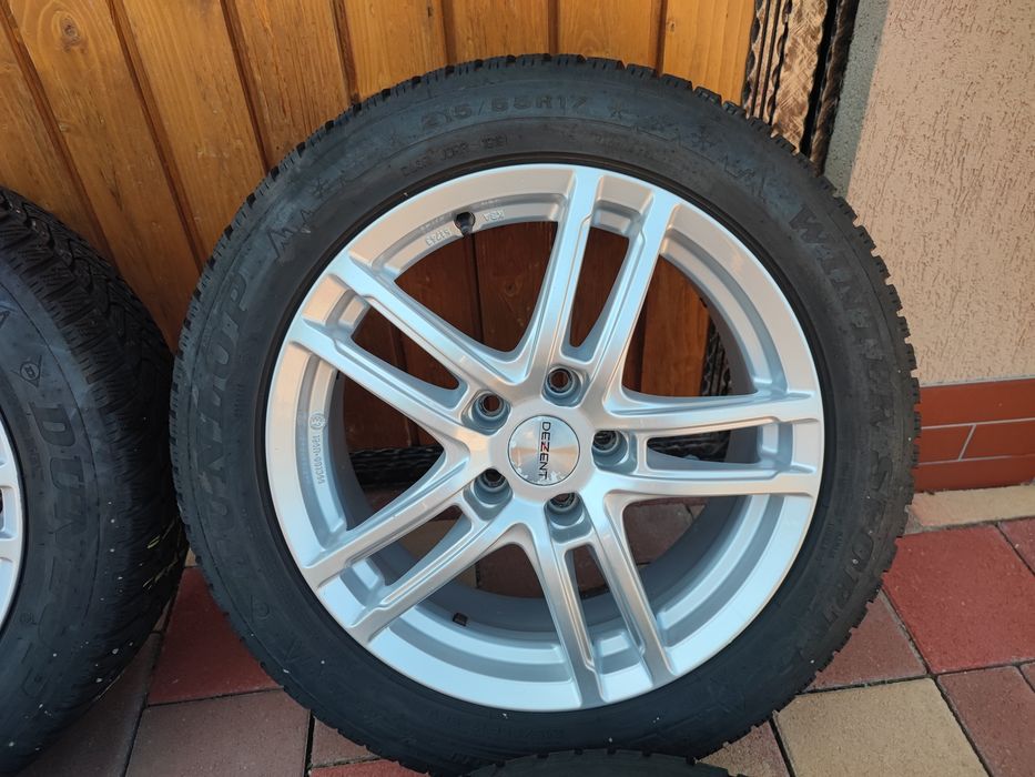 Jante Dezent Skoda Vw Seat 215 55R17 Dunlop iarna 2019