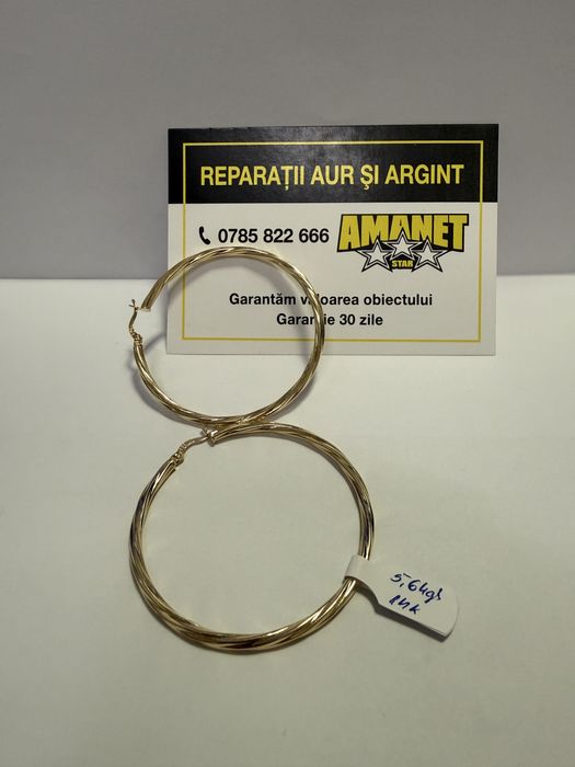 Cercei rotunzi (vl) star amanet