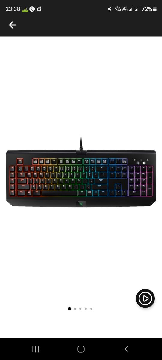 Tastatura gaming Razer BlackWidow Chroma