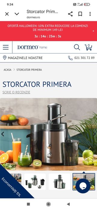 Storcător de fructe Primera