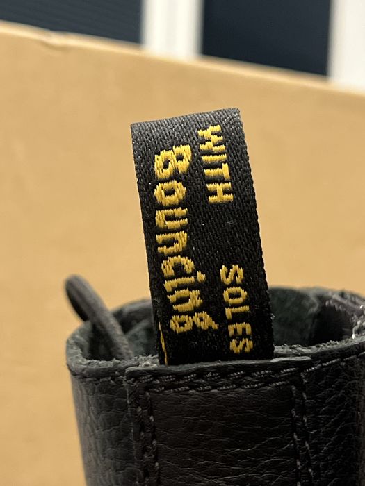 Ghete Dr. Martens Part III Store Leather