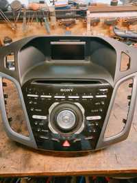 Grila centrala cu panou comanda radio cd Ford focus 3 model 2011