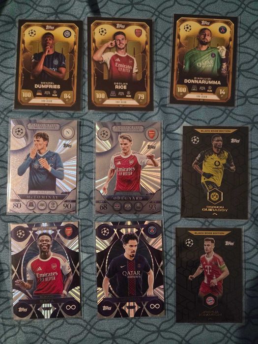 Vand cartonase match attax 2026