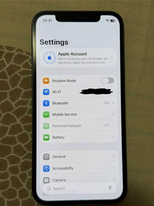 Vand iPhone 12 negru 64gb