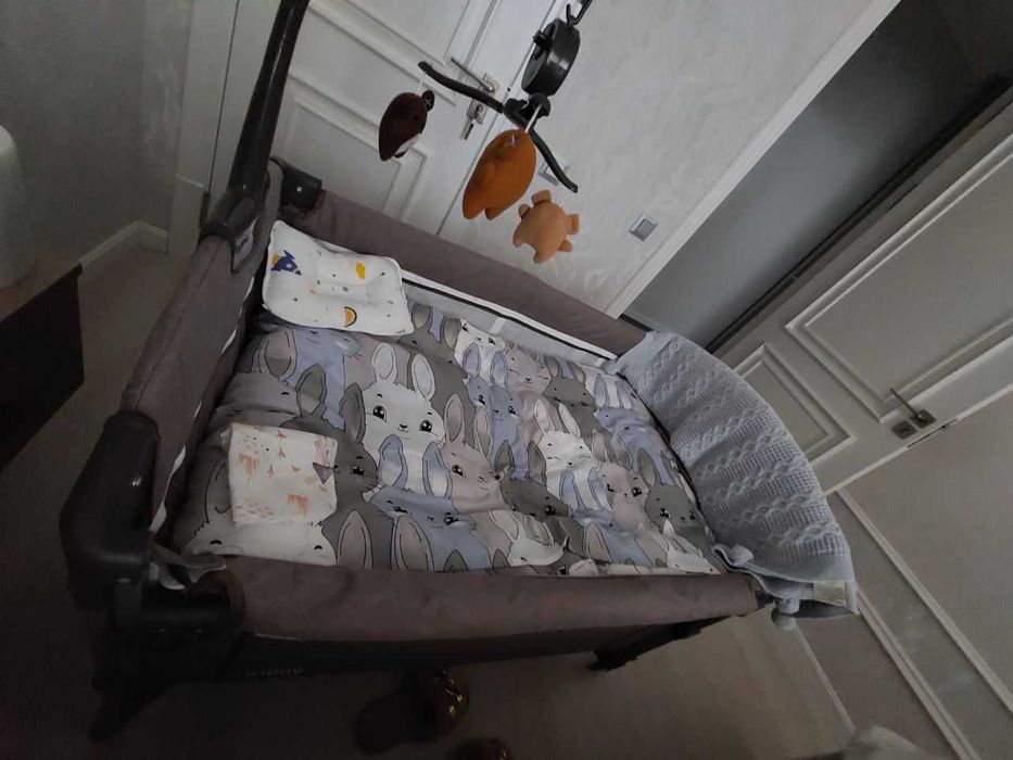 Детский манеж механический