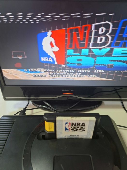 NBA Live 95 caseta discheta clasica Sega Mega Drive Genesis