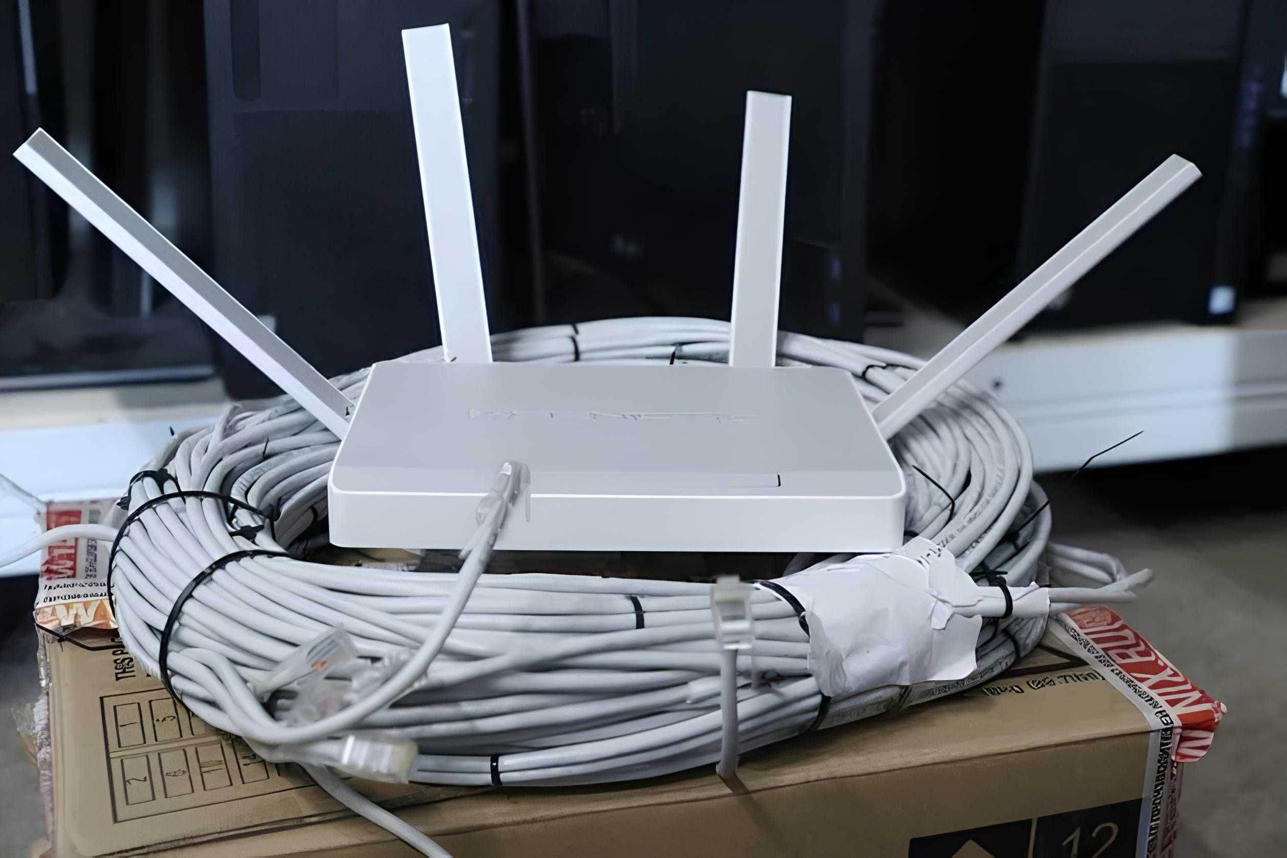 Установка Wi-Fi,точки доступа, модема, роутера ,систем видеонаблюдения