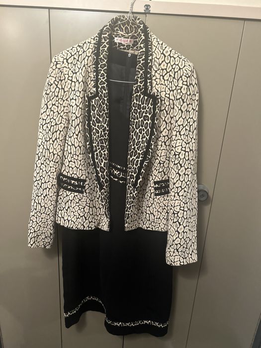 Costum dama animal print