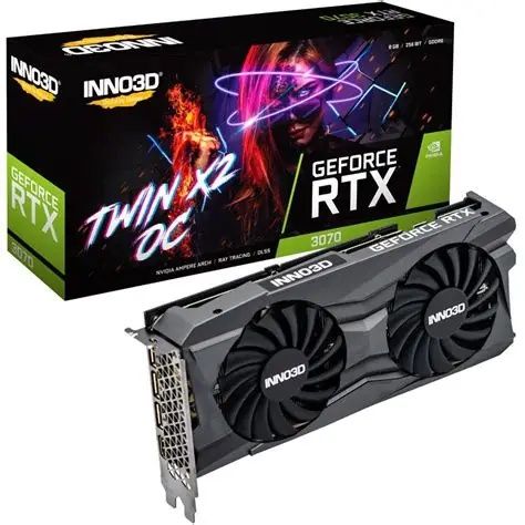 Placă video RTX 3070 Twin X2 OC – în stare foarte bună
