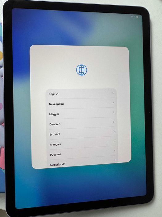 *ПЕРФЕКТЕН* Apple iPad Air 6th Gen 11" M2 256GB WiFi Purple *ГАРАНЦИЯ*