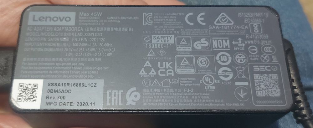 Лаптоп (ултрабук) Lenovo X1 Carbon 5th gen, IPS, NVME