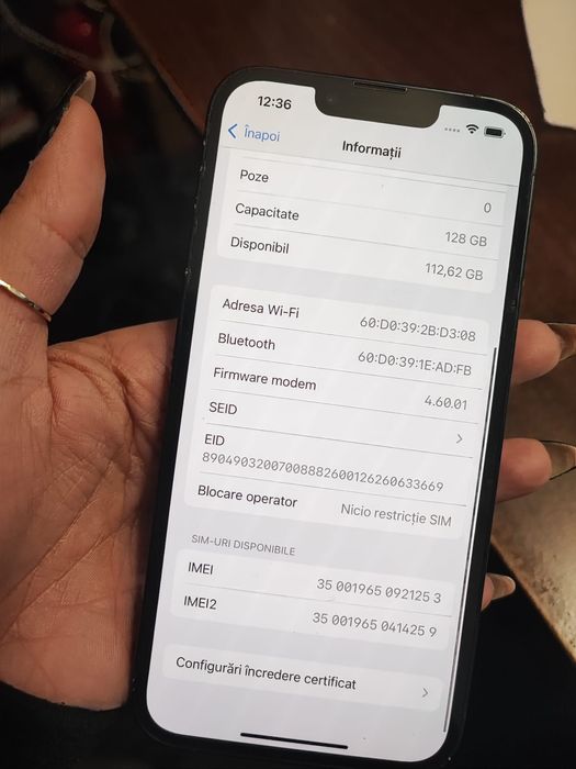 iPhone 13 128gb impecabil