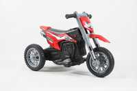 Motocicleta electrica cu 3 roti, Kinderauto Enduro 2x 30W 12V RED