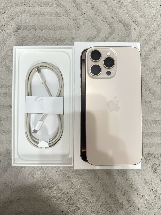 Продается iPhone 16 pro max, 256 GB, 91% AKB, Полная комплектация!