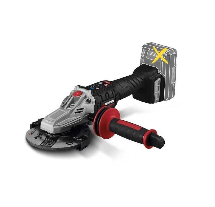 Flex Polizor unghiular 20v Parkside performance fara acumulator